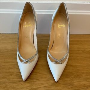 Christian Louboutin “Princess” pumps 100mm/4inch heel. US size 8.